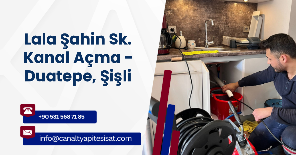 Lala Şahin Sk. Kanal Açma - Duatepe, Şişli